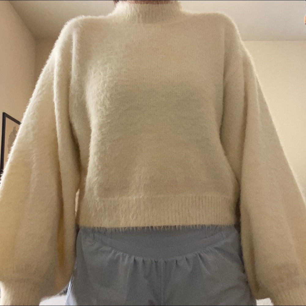 White sweater